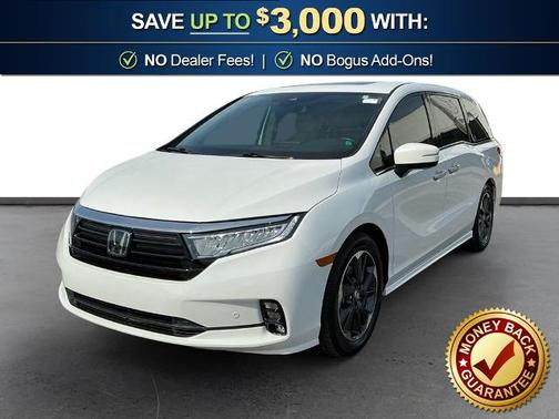 White 2022 Honda Odyssey ELITE