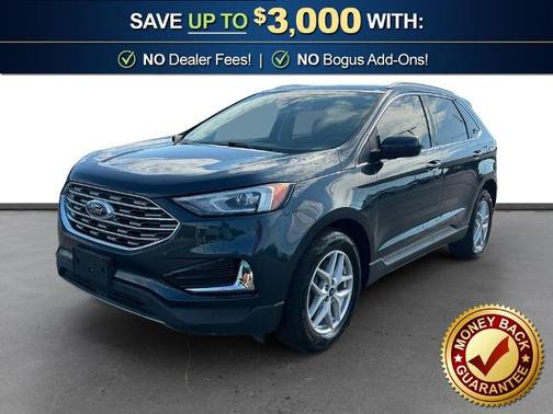 STONE BLUE METALLIC 2022 Ford Edge SEL