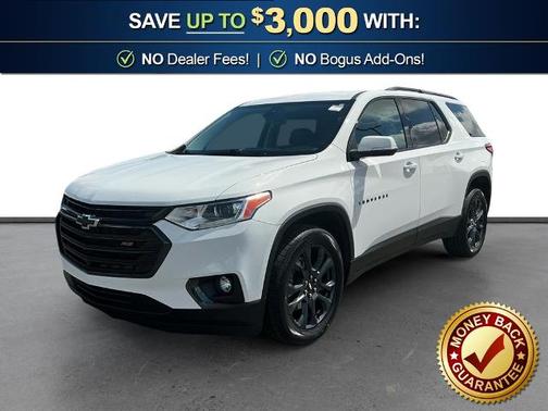 Summit White 2021 Chevrolet Traverse RS