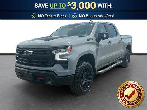 Slate Gray Metallic 2024 Chevrolet Silverado 1500 LT TRAIL BOSS