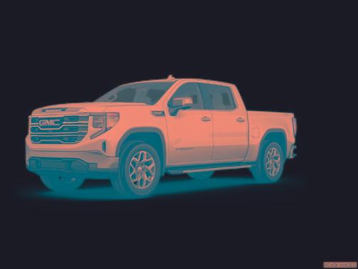 White Frost Tri-Coat 2024 GMC Sierra 1500 SLT