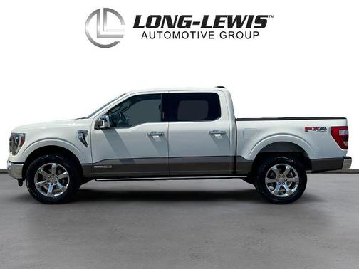 STAR WHITE METALLIC TRICOAT 2023 Ford F-150 KING RANCH
