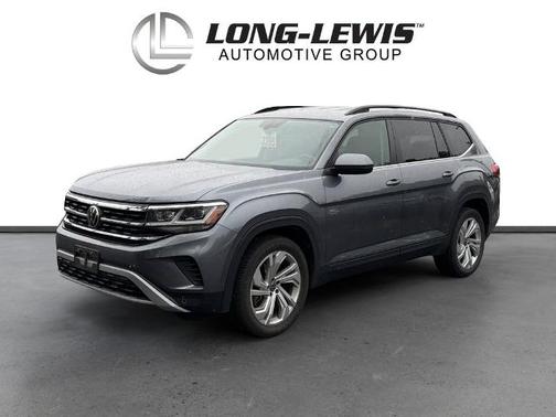 Platinum Gray Metallic 2021 Volkswagen Atlas 3.6 V6 SE W/ TECHNOLOGY