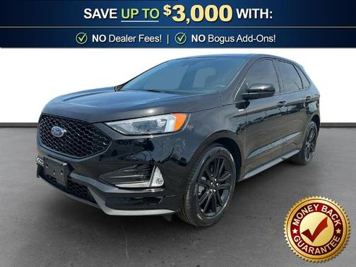 AGATE BLACK METALLIC 2024 Ford Edge ST LINE