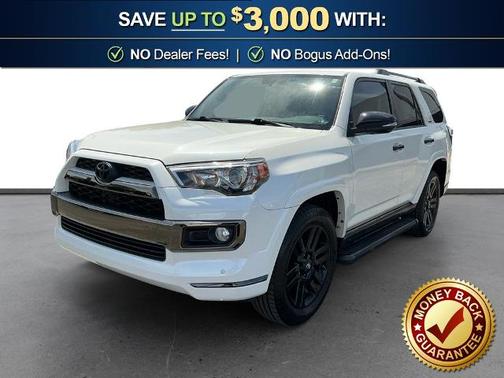 White 2019 Toyota 4Runner LIMITED NIGHTSHADE