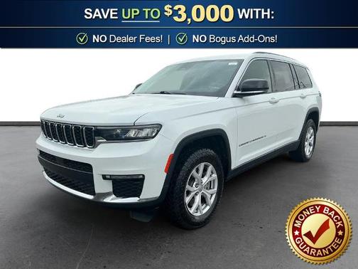 Bright White Clearcoat 2021 Jeep Grand Cherokee LIMITED