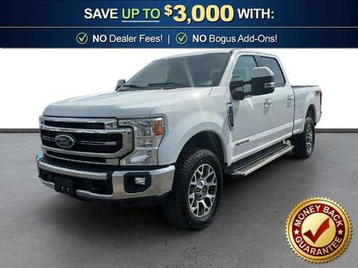 OXFORD WHITE 2022 Ford F-350 LARIAT SUPER DUTY