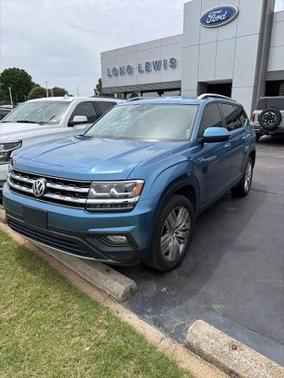 Pacific Blue 2019 Volkswagen Atlas 3.6 SE W/ TECHNOLOGY