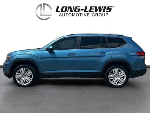 Pacific Blue 2019 Volkswagen Atlas 3.6 SE W/ TECHNOLOGY