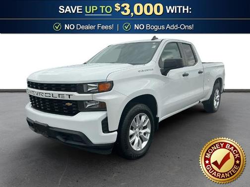 Summit White 2021 Chevrolet Silverado 1500 CUSTOM
