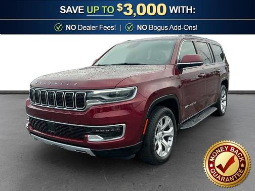 Velvet Red Pearlcoat 2022 Jeep Wagoneer SERIES II