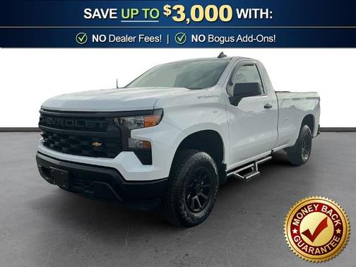 Summit White 2024 Chevrolet Silverado 1500 WT