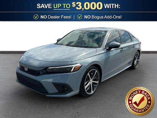 Gray 2024 Honda Civic TOURING