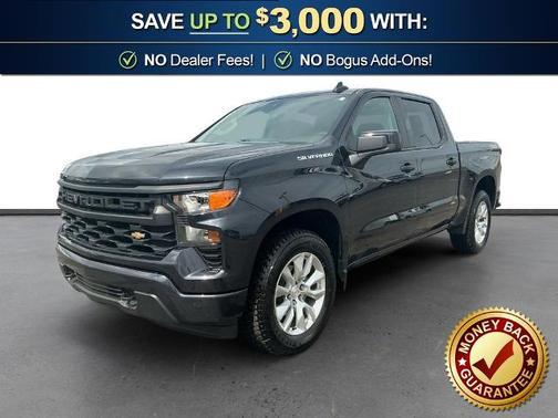 Dark Ash Metallic 2023 Chevrolet Silverado 1500 CUSTOM
