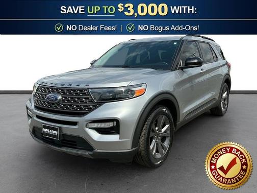 ICONIC SILVER METALLIC 2022 Ford Explorer XLT