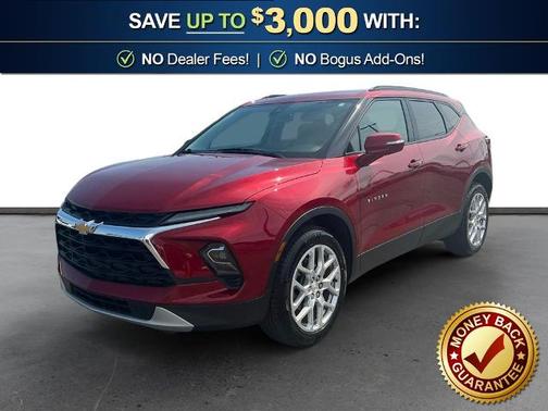 Radiant Red 2023 Chevrolet Blazer LT W/3LT