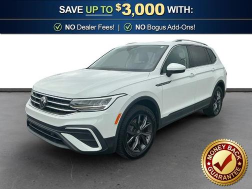 Pure White 2022 Volkswagen Tiguan 2.0T SE
