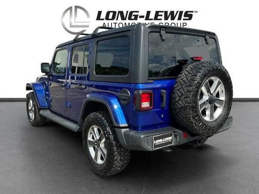 Ocean Blue Metallic 2020 Jeep Wrangler Unlimited SAHARA