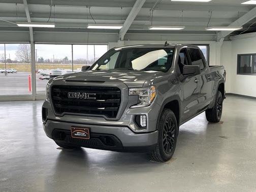 Satin Steel Metallic 2021 GMC Sierra 1500 ELEVATION