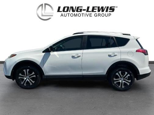 White 2018 Toyota RAV4 LE