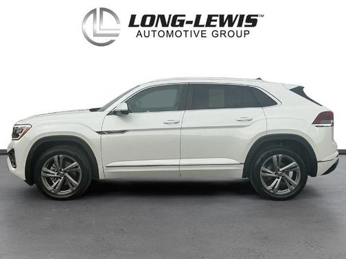 Opal White Pearl Effect 2024 Volkswagen Atlas Cross Sport 2.0T SEL R-LINE