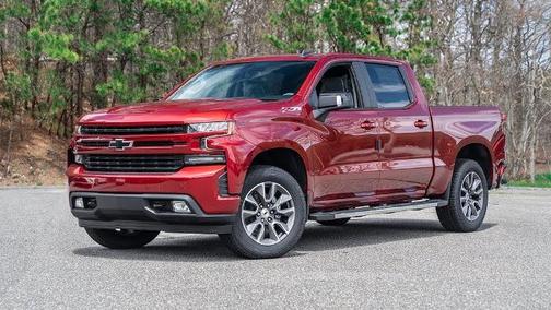 Cherry Red Tintcoat 2021 Chevrolet Silverado 1500 RST
