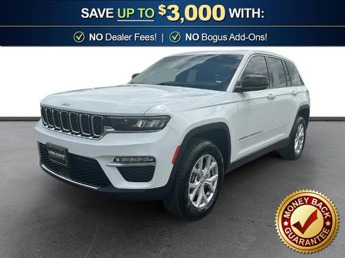 Bright White Clearcoat 2022 Jeep Grand Cherokee LIMITED