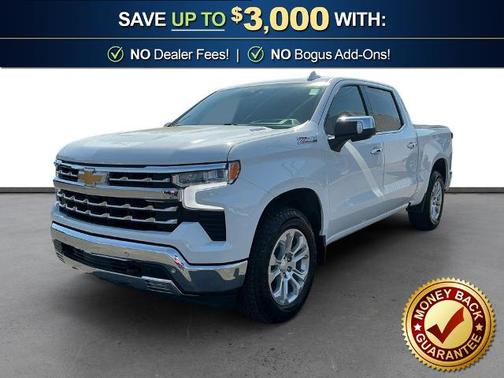 Summit White 2024 Chevrolet Silverado 1500 LTZ