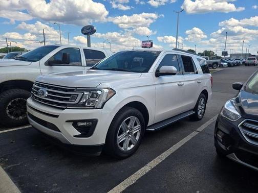 WHITE PLATINUM MET TRI-COAT 2019 Ford Expedition XLT