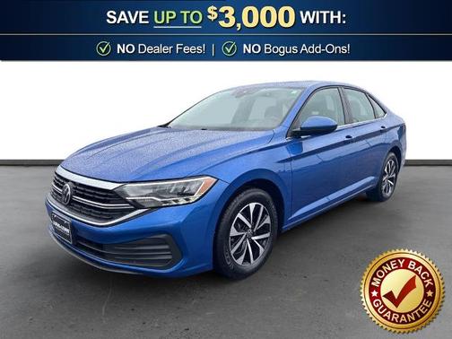 Rising Blue Metallic 2024 Volkswagen Jetta 1.5T S