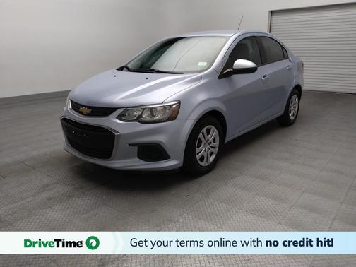 Blue 2017 Chevrolet Sonic LS