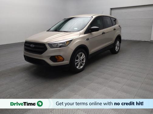 White Gold Metallic 2018 Ford Escape S