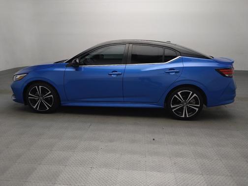 Electric Blue Metallic/Super Black 2023 Nissan Sentra SR
