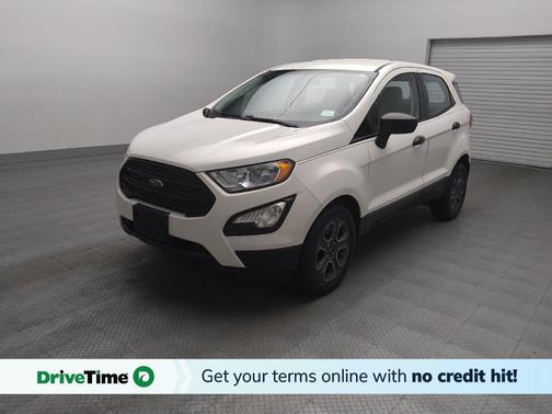 Diamond White 2018 Ford EcoSport S