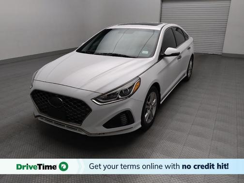 Quartz White Pearl 2018 Hyundai SONATA Sport