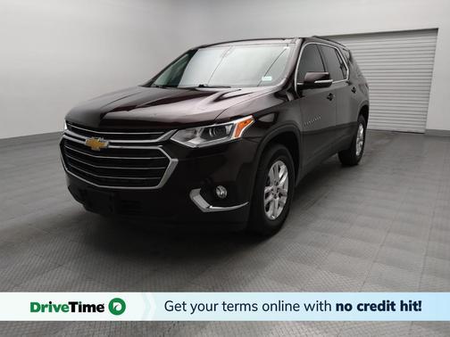 Black Cherry Metallic 2020 Chevrolet Traverse LT Leather