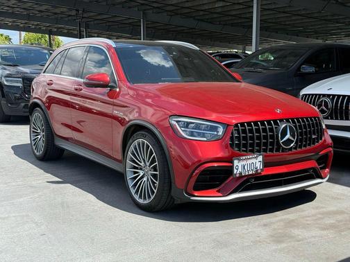 Hyacinth Red 2020 Mercedes-Benz AMG GLC 63 4MATIC