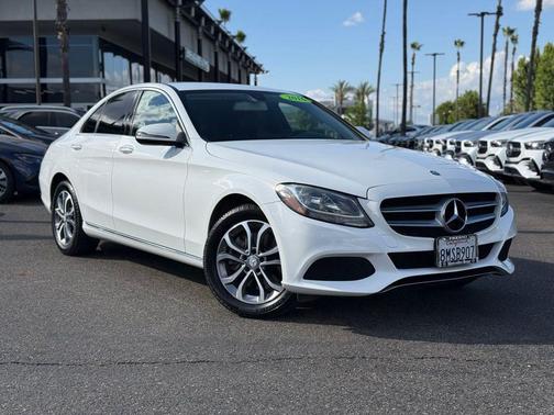 Polar White 2016 Mercedes-Benz C-Class C 300 4MATIC