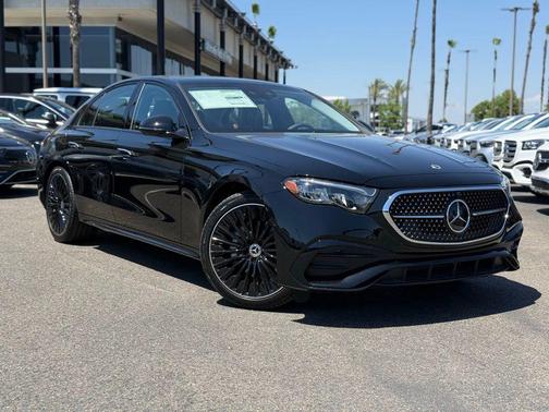 Black 2026 Mercedes-Benz E-Class E 350