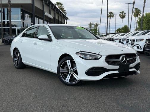 Polar White 2025 Mercedes-Benz C-Class C 300