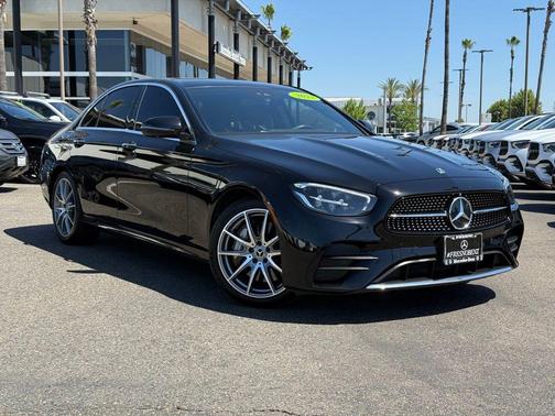Black 2022 Mercedes-Benz E-Class E 350