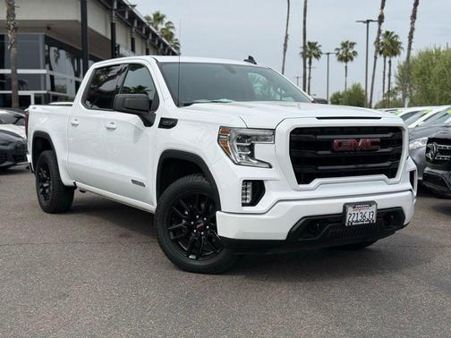 Summit White 2021 GMC Sierra 1500 Elevation