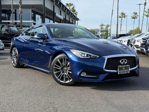 Iridium Blue 2017 INFINITI Q60 3.0t Red Sport 400