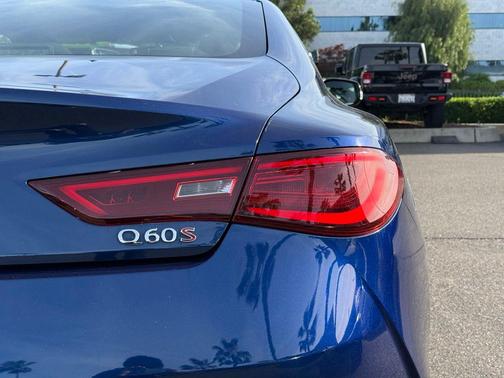 Iridium Blue 2017 INFINITI Q60 3.0t Red Sport 400