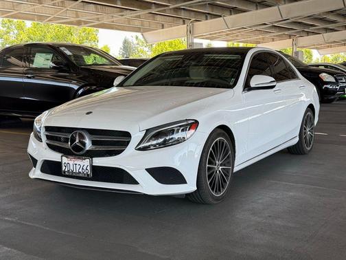 Polar White 2021 Mercedes-Benz C-Class Sedan