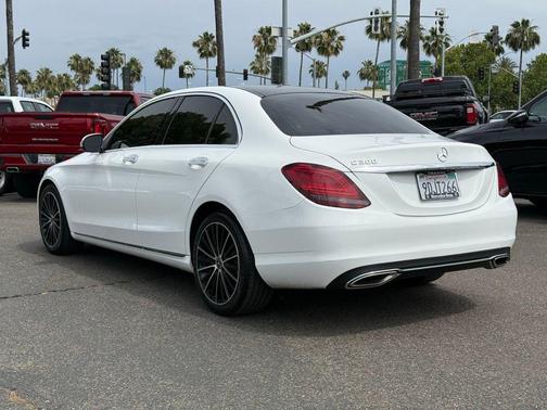 Polar White 2021 Mercedes-Benz C-Class Sedan