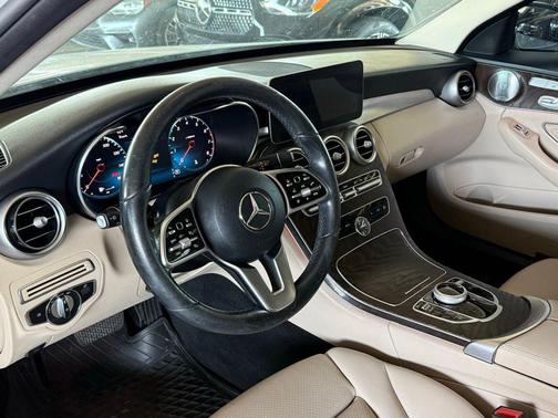 Polar White 2021 Mercedes-Benz C-Class Sedan