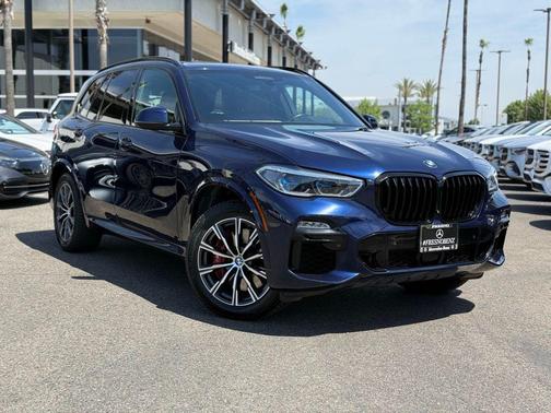 Tanzanite Blue II Metallic 2021 BMW X5 M50i