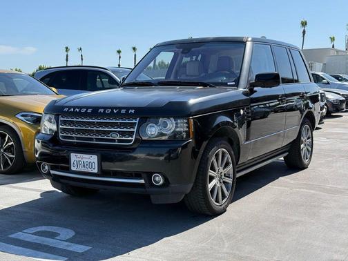 Santorini Black 2012 Land Rover Range Rover Supercharged
