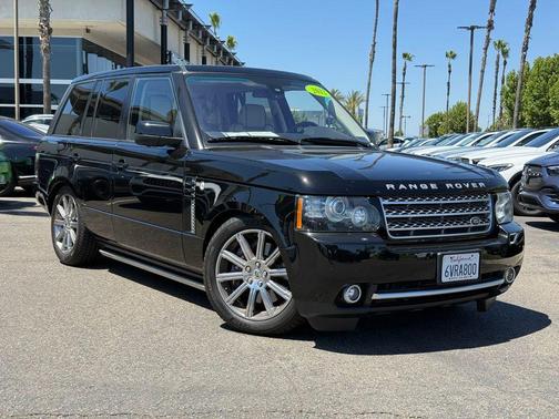 Santorini Black 2012 Land Rover Range Rover Supercharged